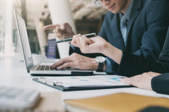 Academic writing review session